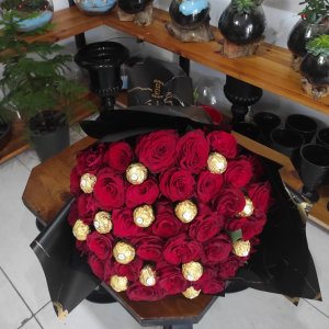 Çikolatalı Gül Buketi 3