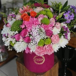 Süet Kutuda Kır Çiçekleri 2